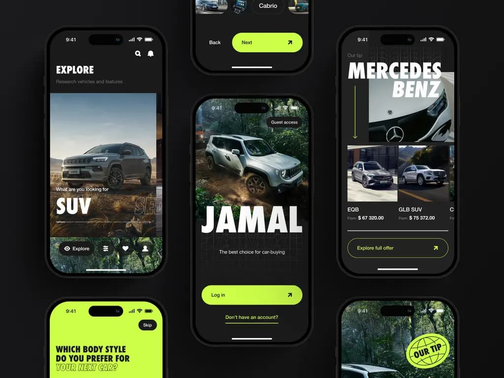Mobile App — 8 preview