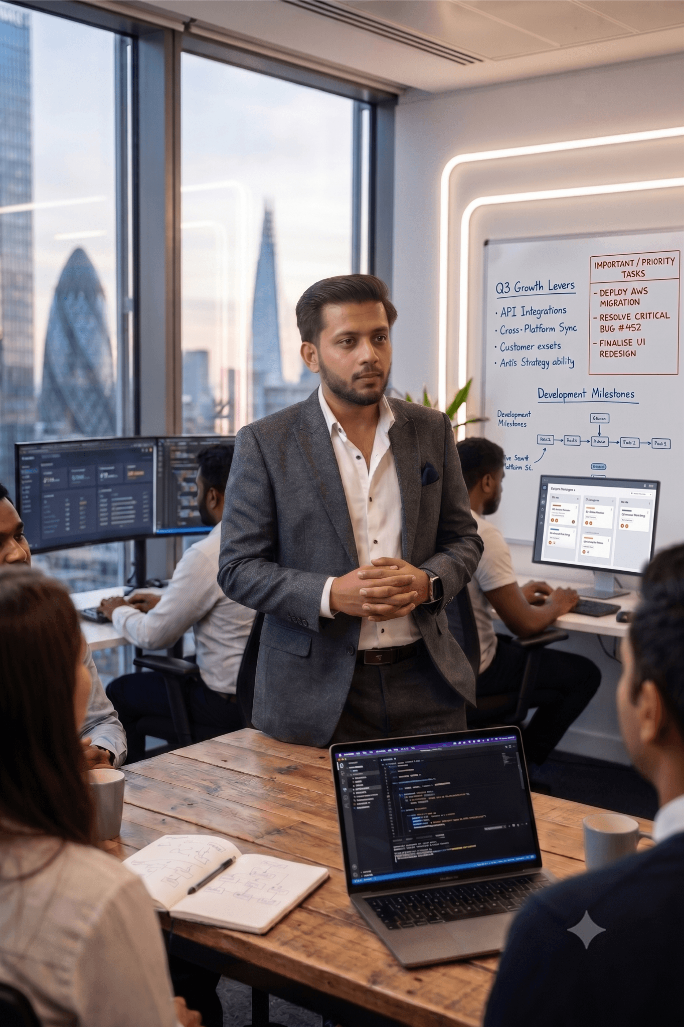 Altitudo Quant Innovations team delivering enterprise software solutions